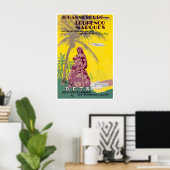 Johannesburg Reisposter Zuid-Afrika Kunst Poster (Thuiskantoor)