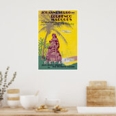 Johannesburg Reisposter Zuid-Afrika Kunst Poster (Keuken)