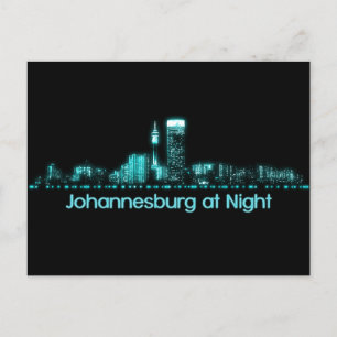 Johannesburg Skyline Briefkaart