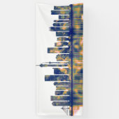 Johannesburg Skyline Spandoek (Verticaal)