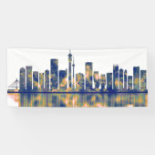 Johannesburg Skyline Spandoek (Horizontaal)