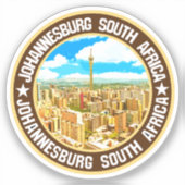 Johannesburg Sticker (Voorkant)