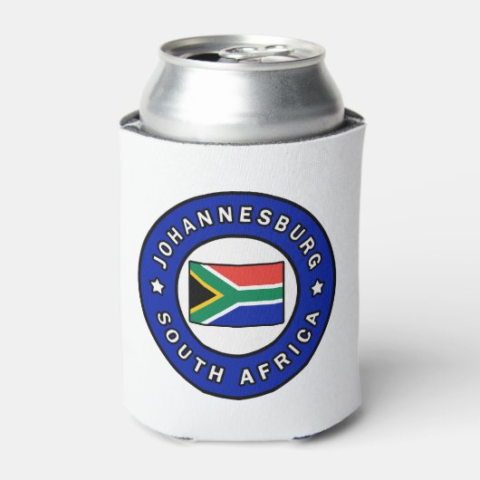 Johannesburg Zuid-Afrika Blikjeskoeler (Blikje Voorkant)