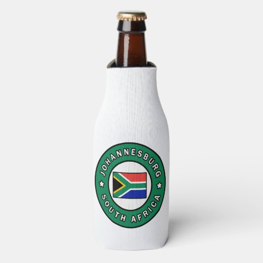 Johannesburg Zuid-Afrika Flesjeskoeler (Fles Voorkant)