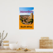 Johannesburg, Zuid-Afrika Poster (Keuken)