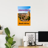 Johannesburg, Zuid-Afrika Poster (Thuiskantoor)
