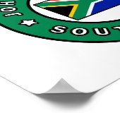 Johannesburg Zuid-Afrika Poster (Hoek)