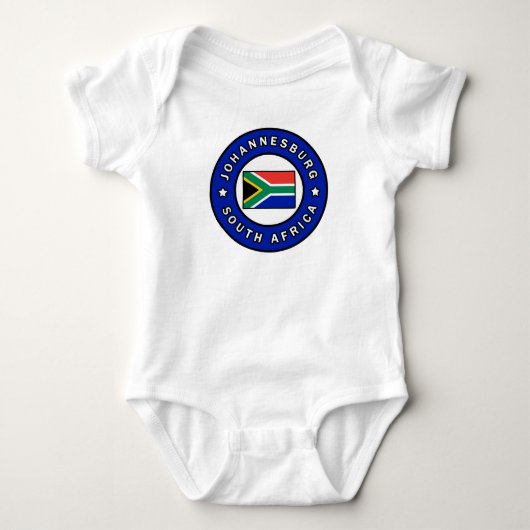 Johannesburg Zuid-Afrika Romper (Voorkant)