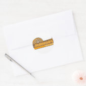Johannesburg, Zuid-Afrika Ronde Sticker (Envelop)