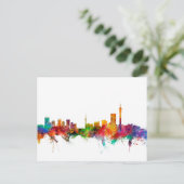 Johannesburg Zuid-Afrika Skyline Briefkaart (Staand voorkant)