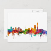 Johannesburg Zuid-Afrika Skyline Briefkaart (Voorkant / Achterkant)