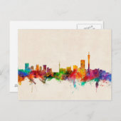 Johannesburg Zuid-Afrika Skyline Briefkaart (Voorkant / Achterkant)