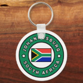 Johannesburg Zuid-Afrika Sleutelhanger (Voorkant)