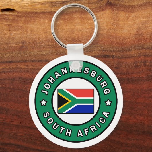Johannesburg Zuid-Afrika Sleutelhanger (Voorkant)