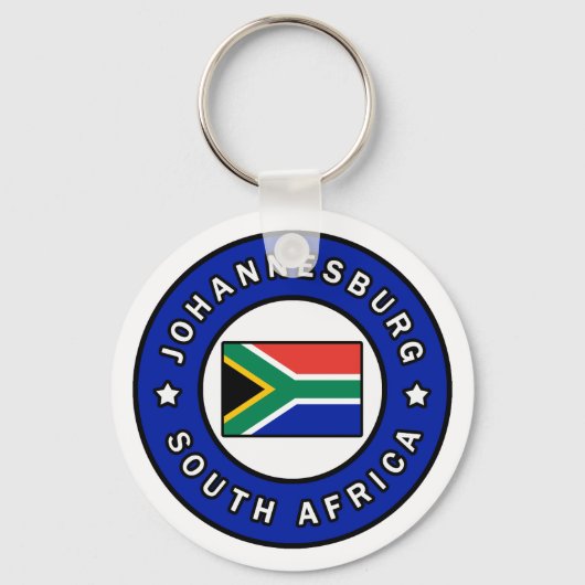 Johannesburg Zuid-Afrika Sleutelhanger (Voorkant)