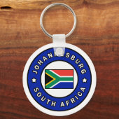 Johannesburg Zuid-Afrika Sleutelhanger (Voorkant)