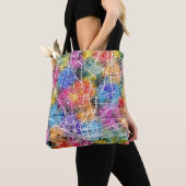 Johannesburg Zuid-Afrika Stadsplattegrond Tote Bag (Dichtbij)