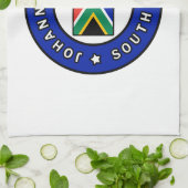 Johannesburg Zuid-Afrika Theedoek (Gevouwen)