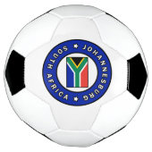 Johannesburg Zuid-Afrika Voetbal (Gedraaid)