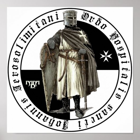 Johanniter Ritter Poster (Voorkant)