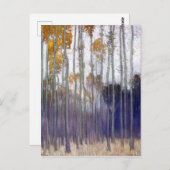 Johans Valters Forest (Morning Sun) Briefkaart (Voorkant / Achterkant)