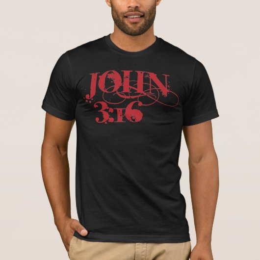 John3:16 Shirt (Voorkant)
