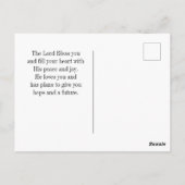 John 10:10 Ik ben gekomen dat ze misschien leven h Briefkaart (Achterkant)