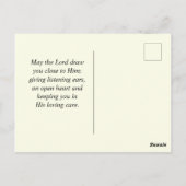 John 10 10 Ik kwam dat je het leven volledig hebt Briefkaart (Achterkant)