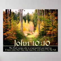 John 10:10 Manuscript, Autumn de Weg van het Bos.