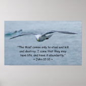 John 10:10 Poster (Voorkant)