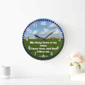 John 10:27 Mijn schapen Grote Klok (Huis)