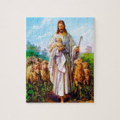 John 10:7-21 Ik ben de Good Shepherd Puzzle Legpuzzel (Verticaal)