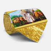 John 10:7-21 Ik ben de Good Shepherd Stropdas (Opgerold)