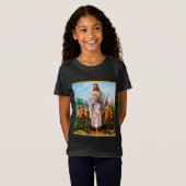 John 10:7-21 Ik ben de Good Shepherd T-shirt (Voorkant volledig)