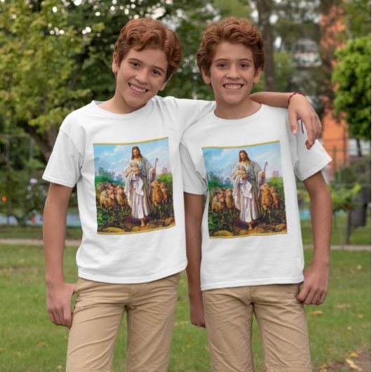 John 10:7-21 Ik ben de Good Shepherd T-shirt