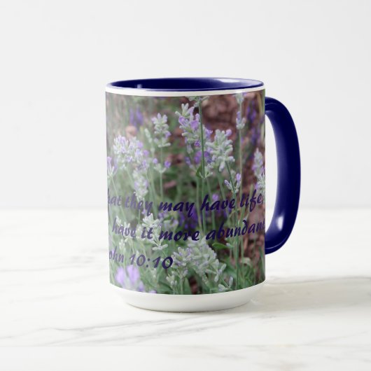 John 10 lavender mok (Voorkant rechts)