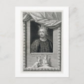 John (1167-1216) King of England from 1199, engrav Briefkaart (Voorkant)