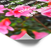 John 11:25 Jezus saith tegen haar, ik ben de Poster (Hoek)