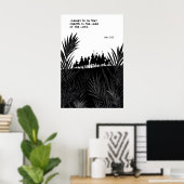 John 12 13 Palm Sunday Art Print Blessed Is He (Thuiskantoor)