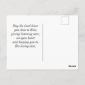 John 13:34 hou van elkaar omdat ik van je hou briefkaart (Achterkant)