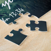 John 13:34 hou van elkaar omdat ik van je hou legpuzzel (Zijkant)