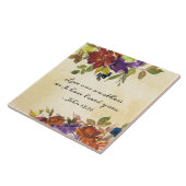 John 13:34 hou van elkaar omdat ik van je hou tegeltje (Zijkant)