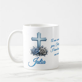 John 13:34 Persoonlijke Roze Koffiemok