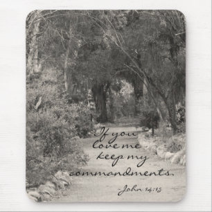 John 14:15 pad foto muismat