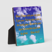 John 14:27 fotoplaat (Voorkant)