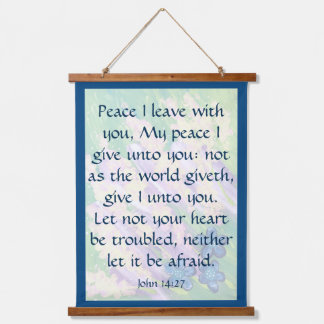 John 14:27 hangend wandkleed
