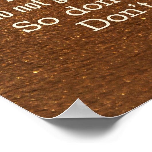 John 14:27 Jezus zegt: "Vrede die ik met je verlaa Poster (Hoek)