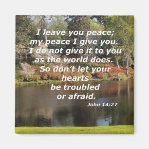 John 14:27 magneet