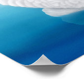 John 14:27 Peace Swan Bijbel Verse Print (Hoek)