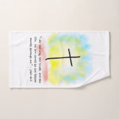 JOHN 14:6 Bath Towel Set Bad Handdoek (Handdoek)